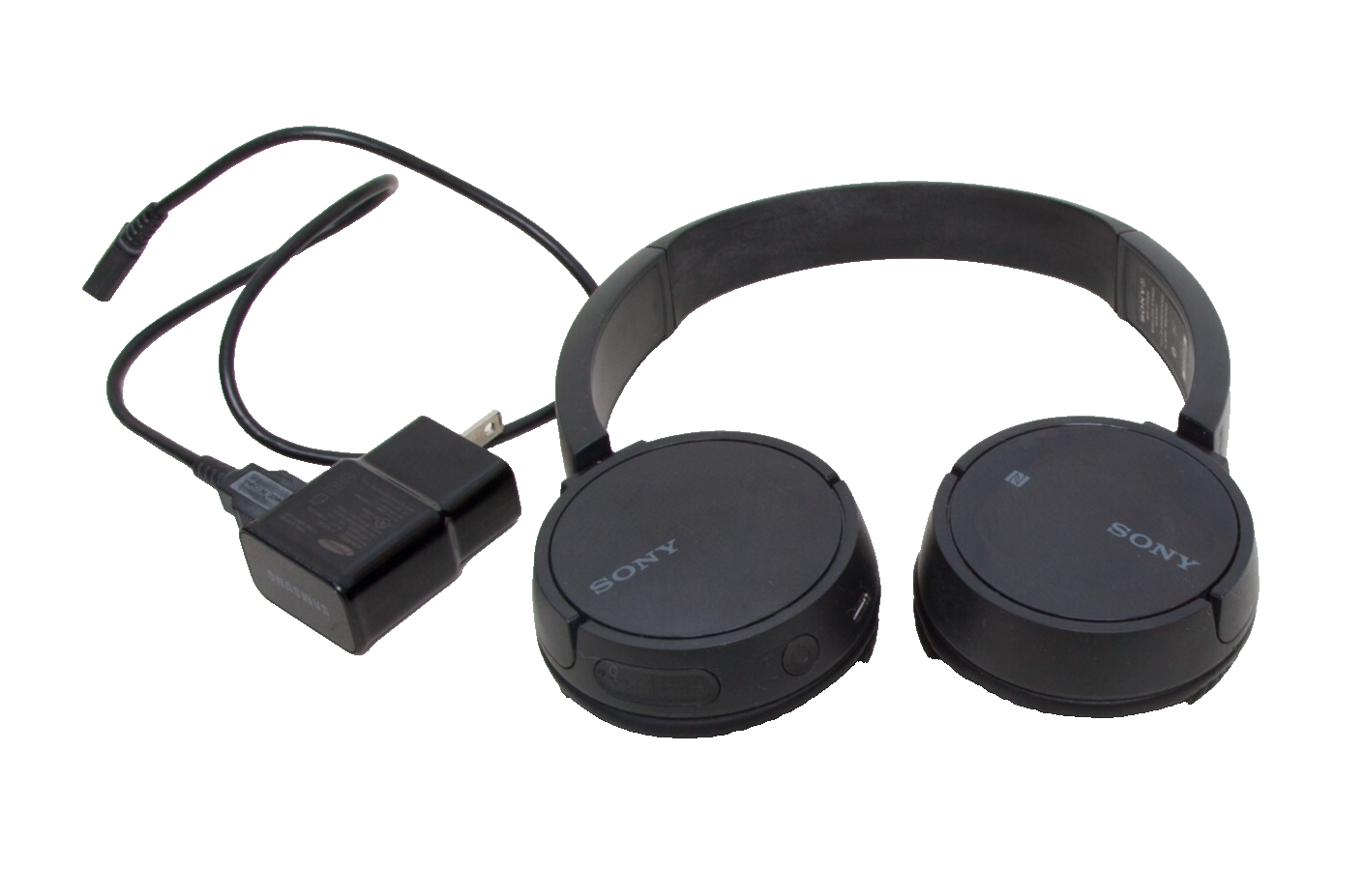 Samsung Sony WH-CH500 Wireless Stereo Headset Black with Charger