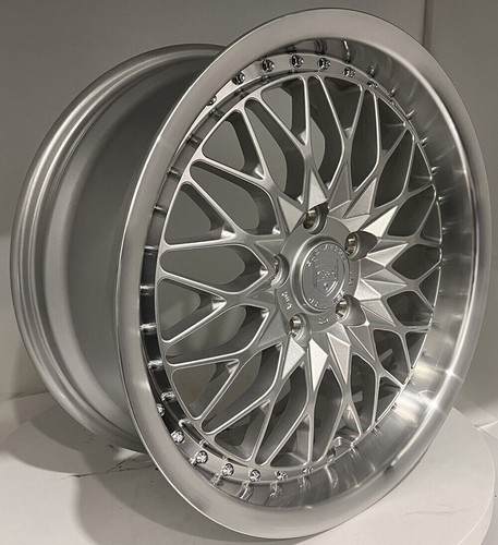 NS5 18 inch Silver Chrome Rim 5x108 ET40 CB74.1 - Picture 4 of 9