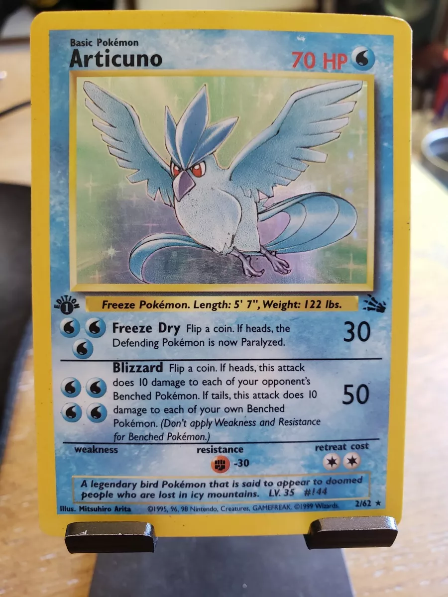  Pokemon - Articuno (2) - Fossil - Holo : Toys & Games