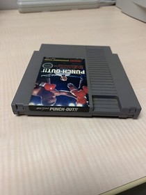 MIKE TYSON'S PUNCH OUT NES NINTENDO AUTHENTIC CLEANED & TESTED!!