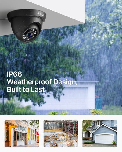 ZOSI 8CH 5MP Lite DVR 2MP Außen Überwachungskamera Set CCTV Kamera IR Nachtsicht - Bild 19 von 55