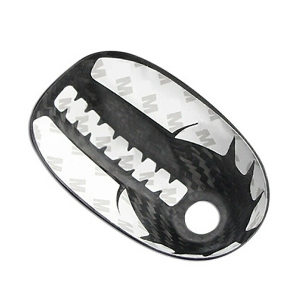 Cubierta de antena de techo de fibra de carbono real negra para Mini Cooper R56 R56LCI 2007-2013 Foto 3 de 4