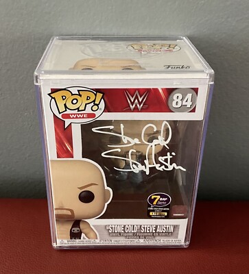 Funko Pop! WWE Stone Cold Steve Austin #84  With Hard Protector Case
