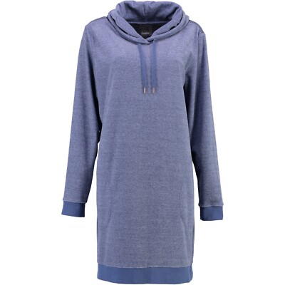 Cawö Home Hoodies Damen Kapuze Homewear Hoodie 818 denim - 11 Damen Blau