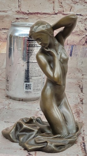 Mavchi Bronze Artwork Naked Woman Art Deco Statue Hot Cast Bedroom Sculpture Art - Picture 2 of 10