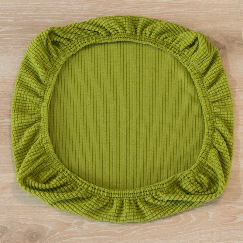 Funda de Asiento Universal Elástica Boda Silla de Comedor Asiento Cojín Silla Cubierta 🎀 Foto 3 de 4