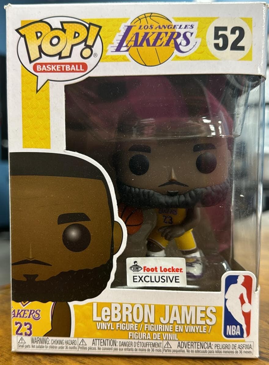 Funko Pop! Vinyl: Lebron James (Lakers) - Foot Locker (Exclusive) #52 (B173)
