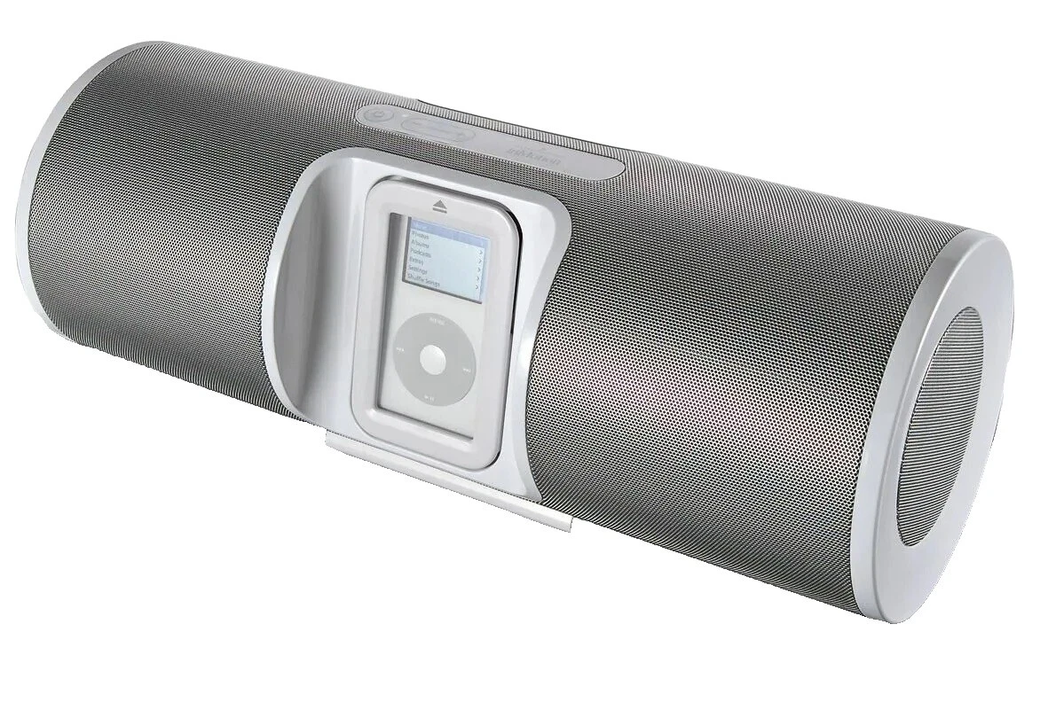 Reproductor de audio Altec Lansing Muelles y mini altavoces para iPod Classic