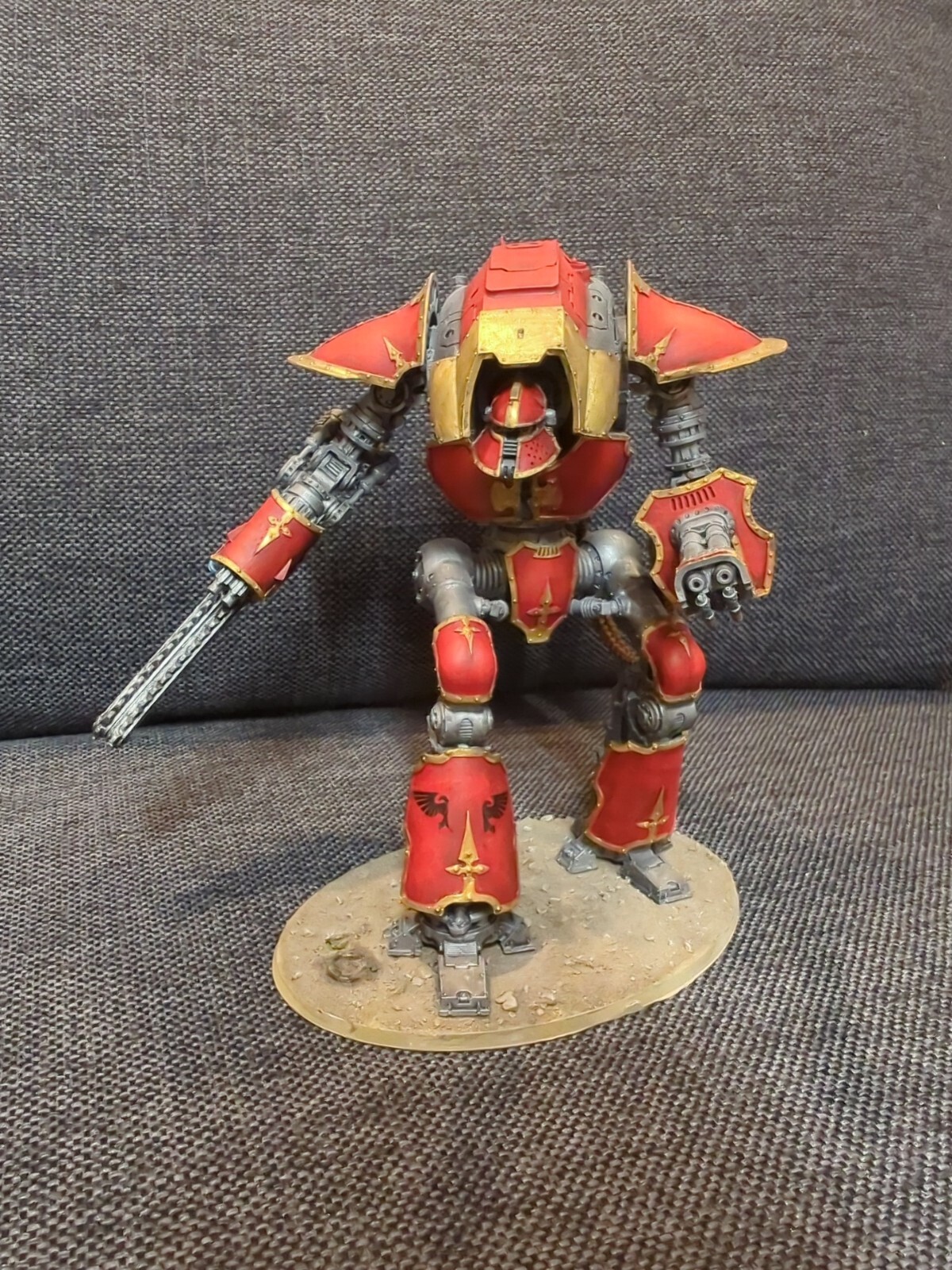 Figurine Warhammer 40K - Chevalier Cerastus Achéron Plastique (Occasion) P-00IQD