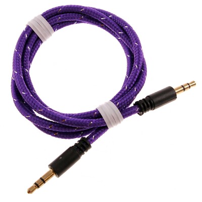 3.5mm Aux Cable Adapter Car Stereo Aux-in Audio Cord for Cell Phones