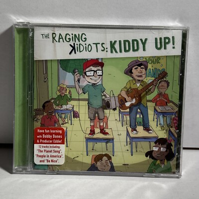 THE RAGING KIDIOTS: KIDDY UP  CD     CASE IS CRACKED SEE PIC!