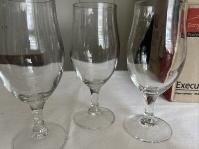 6 x Bormioli Rocco  Bierglas Executive 0,3 l, Bier-Tulpe, Pilsglas neu im Karton