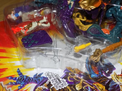 1994 Mighty Max Battle Warriors Bluebird Toys Strikes FANG - Picture 4 of 7