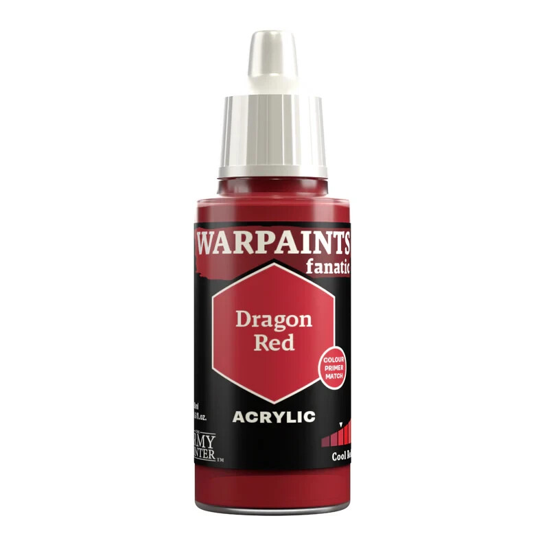 The Army Painter Warpaints Fanatic: Dragon Red 18ml Acrylic Paint WP3117P - Image 6