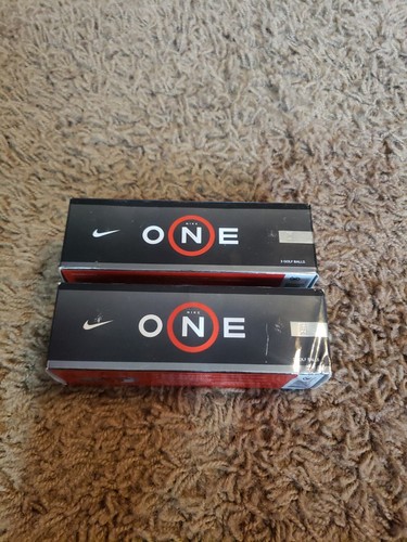 Nike Golf ONE Black Tiger Woods 2 Sleeves 6 Golf Balls The Homestead Logo NEW - Picture 2 of 7