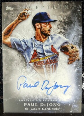 Paul DeJong   2018 Topps Inception PROSPECT AUTO 138/230 #RESPD