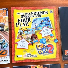 Vintage Lot of 6 Official Dreamcast Magazine Issues 7 - 12 | 2000 - 2001