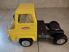 Tonka Car Carrier Semi Cab XR 101 Yellow Hauler Truck Vintage 1960's , CLEANED