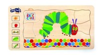 Raupe Nimmersatt Schichtenpuzzle Small Foot