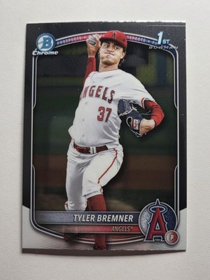 2025 Bowman Chrome 1st Tyler Bremner BDC-37 Angels