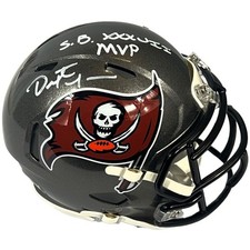 Dexter Jackson inscribed signed autographed mini helmet TampaBay Buccaneers JSA 