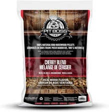 Pit Boss (20 pound Cherry Blend) All Natural Hardwood BBQ Wood Pellets for Pelle