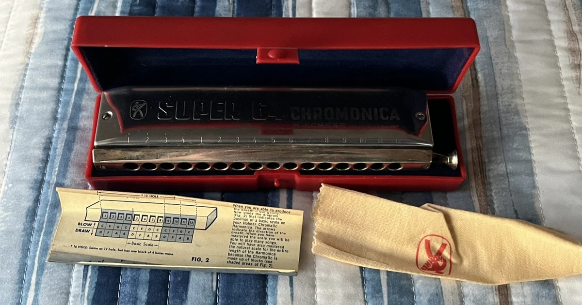 Super 64 Chromonica Indiana Harmonicas for sale | eBay