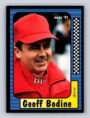 1991 Maxx #11 Geoff Bodine Junior Johnson & Associates