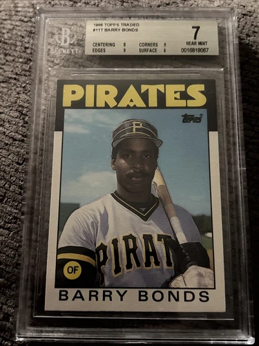 1986 Topps Traded - Barry Bonds #11T (RC)