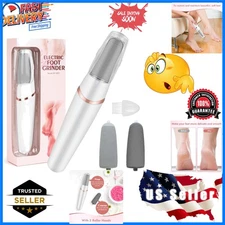 Electric Foot File and Callus Remover,Professional Pedicure Tools for Dry, Ca...
