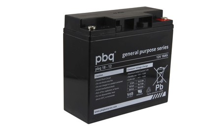 PBQ Bleiakku 18-12  12.0V 18.0Ah