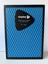 Nixplay N Smart Photo Frame 10.1 Inch WiFi HD Black Digital Frame New Open Box