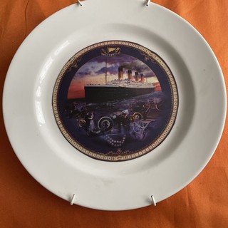 Titanic Maiden Voyage Porcelain Plate