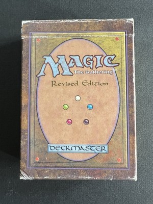 1994 Magic The Gathering MTG Revised Edition Deckmaster Starter Deck