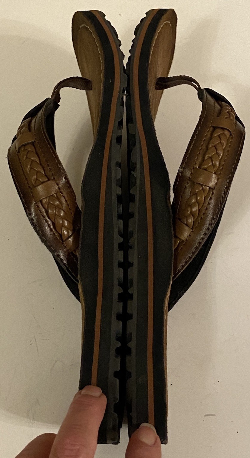 Clarks Collection Braided Rustic Brown Fenner Tho… - image 6