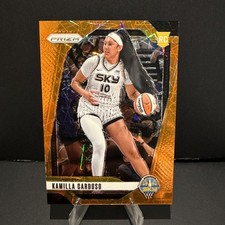 2024 Panini Prizm WNBA Kamilla Cardoso #93 RC Orange Velocity Prizm NM