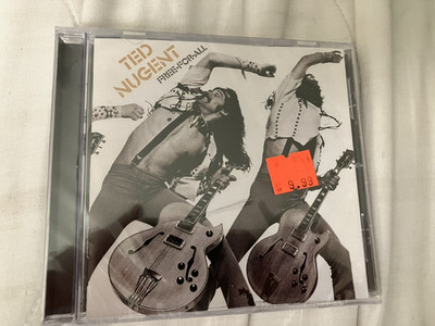 Ted Nugent - Free-For-All (CD) / Sealed New, with crack on front of case.