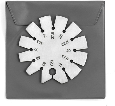 Stainless Steel Bevel Gauge   15°-120° Knife & Axe Angle Finder | Precision Tool