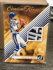 2024 Donruss Canton Kings Sick Patch Charlie Joiner 42/49 Wow SSP