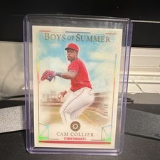 2024 Panini Boys of Summer - Cam Collier #49 Holo Gold /10 (RC)