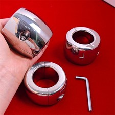 Screw Heavy Ball Stretcher Scrotum Stainless Steel Weight Ring Enhacner for Male