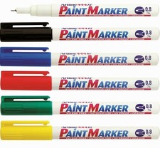 Artline 444XF Paint Markers Extra Fine Thin Nib Permanent Fast Drying Superfine