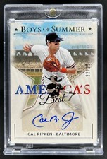 2024 Panini Boys of Summer Cal Ripken America's Best Signatures Auto #/25