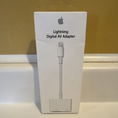 Apple Lightning Digital AV Adapter MD826AM/A A1438 HDMI White