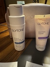 Glytone Mild Cream Cleanser 3 Ounce And Enhance Brightening Cleansing Powder