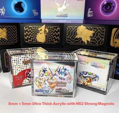 #ad POKEMON ETB DISPLAY MAGNETIC CASE PROTECTOR ELITE TRAINER BOX PREMIUM QUALITY $20.88