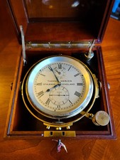 Thomas Mercer Marine Chronometer - Navy Use - British Maritime Ledger