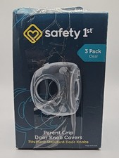 Parent Grip Door Knob Covers Safety 1st 3 Pack Damaged Box New