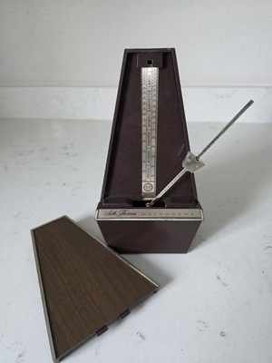 Vintage MCM Seth Thomas Metronome Conductor Model E500-000 ISS-2 Made in USA EUC