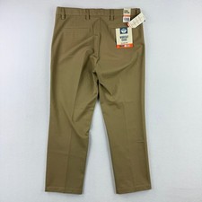 Dockers Workday Khaki Pants 36x29 Mens Slim Fit 360 Flex Tan NWT